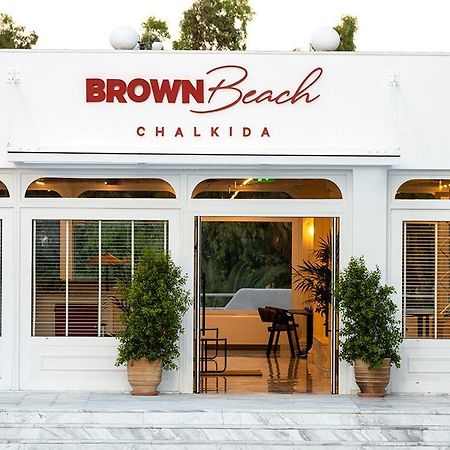 Brown Beach Chalkís エクステリア 写真